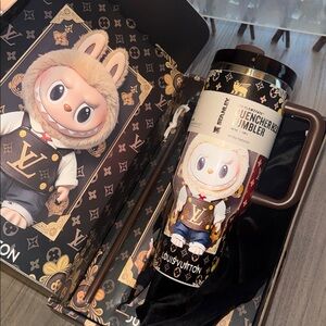 Stanley Quencher H2.0 Tumbler with Brown Handle